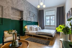 Postel nebo postele na pokoji v ubytování Apartment Ruska