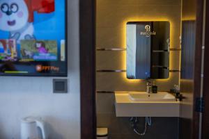 Koupelna v ubytování Phuc Hai Hotel Da Lat