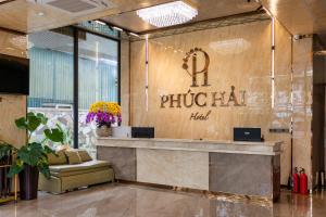 Vstupní hala nebo recepce v ubytování Phuc Hai Hotel Da Lat