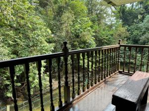 Balkón nebo terasa v ubytování Villa Kuala Woh Resort