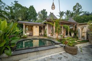 Zahrada ubytování Legong Sebatu Villa