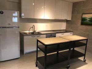 Eldhús eða eldhúskrókur á 宜蘭白鵝田園 l 包棟Villa