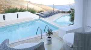 Bazén v ubytování Pylaia Boutique Hotel & Spa nebo v jeho okolí