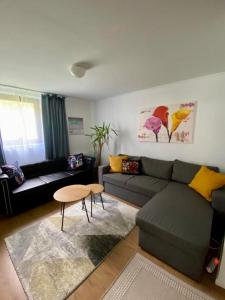 Istumisnurk majutusasutuses Tannenhof Apartment