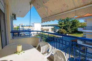 Μπαλκόνι ή βεράντα στο Isthmus luxury apartment