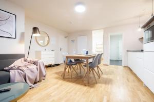 Η κουζίνα ή μικρή κουζίνα στο BRIGHT Leipzig Zentrum-West Stadion