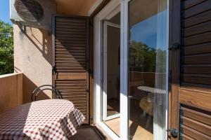 Balkón nebo terasa v ubytování Apartments Marija