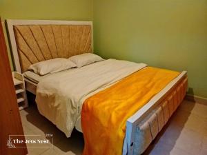 Llit o llits en una habitació de The Obama Mansion #Jets Nest