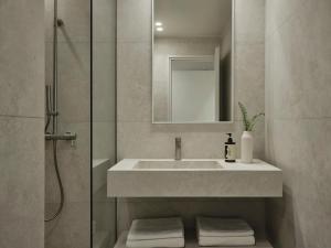 Koupelna v ubytování Doryssa Method Hotel
