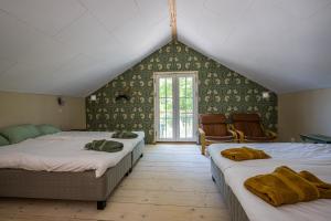 Postel nebo postele na pokoji v ubytování Boråkra Bed & Breakfast