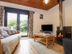 TV a/nebo společenská místnost v ubytování Court Cottage