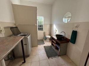 Ένα μπάνιο στο The Seed Pod Guesthouse