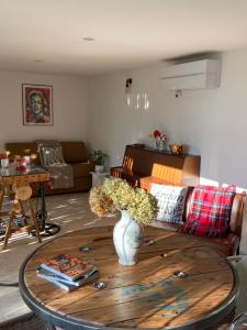Χώρος καθιστικού στο Lemodernlounge, hébergement cosy moderne spacieux