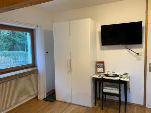 TV o dispositivi per l'intrattenimento presso Haus Lasaun