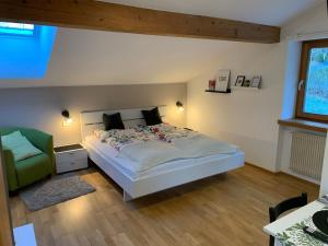Letto o letti in una camera di Haus Lasaun