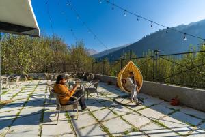 Splošen pogled na gorovje oz. razgled na gore, ki ga ponuja hotel