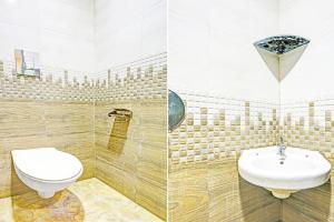 Koupelna v ubytování Hotel new shree niwas
