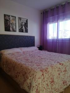 Ένα ή περισσότερα κρεβάτια σε δωμάτιο στο Numptys Villa, Condado De Alhama