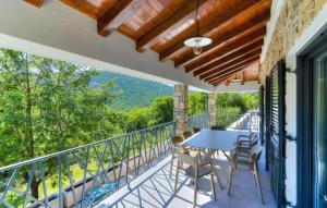 Balkón nebo terasa v ubytování Beautiful Casa Verde in Novi Vinodolski