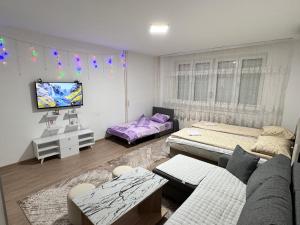 Sjónvarps- og/eða afþreyingartæki á Apartman Panda Priboj