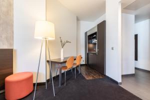Kuchyň nebo kuchyňský kout v ubytování Garner Hotel Berlin - Mitte by IHG