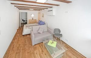 Posezení v ubytování Ferienwohnung Malchow