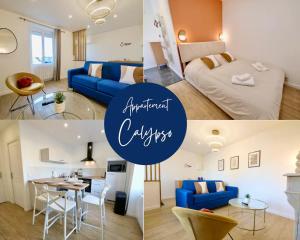 Posezení v ubytování D-Day Suites + 37 fotografií