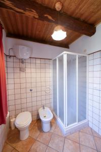 Koupelna v ubytování Agriturismo Fattoria Walden