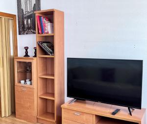 TV a/nebo společenská místnost v ubytování Apartamentos Arcos Céntrico