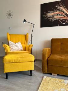 Posezení v ubytování Harmonia Riva Apartmán B11
