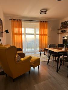 Posezení v ubytování Harmonia Riva Apartmán B11