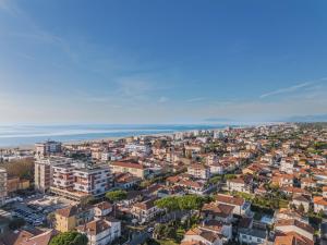A general view of Lido di Camaiore or a view of the city taken from the holiday home