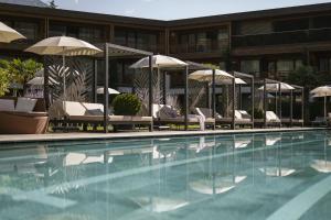 Bazén v ubytování Hotel Prokulus - Family & Wellness nebo v jeho okolí