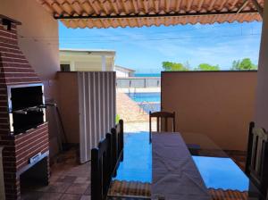 Μπαλκόνι ή βεράντα στο Hostel Vista Mar