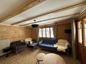 Χώρος καθιστικού στο Apartment Almenrausch EG by Interhome
