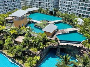 Bazén v ubytování Laguna Beach resort 3 condo pattaya with deluxe nature and pool access ลากูน่า บีช รีสอร์ต 3 พัทยา nebo v jeho okolí