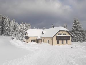 Apartmány Na Lapce v zimě