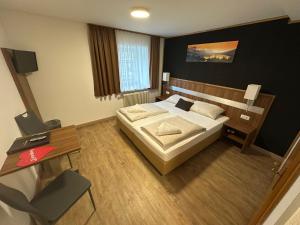 Posteľ alebo postele v izbe v ubytovaní Hotel-Landgasthof Katschtalerhof