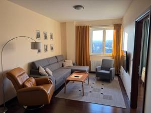 Prostor za sedenje u objektu Apartment Residence Moser - Sauna and Pool