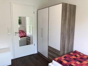 Letto o letti in una camera di Gästehaus Witteborg