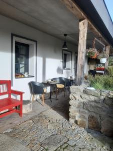 Patio nebo venkovní prostory v ubytování Penzion Only