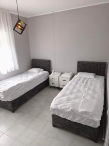 Katil atau katil-katil dalam bilik di Apartmani Trastevere Sombor