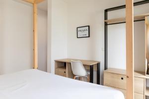 Postelja oz. postelje v sobi nastanitve LXRY Villas