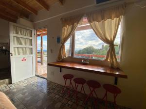 Nespecifikovaný výhled na hory nebo výhled na hory při pohledu z apartmánu