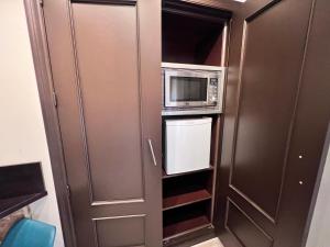 Kuchyň nebo kuchyňský kout v ubytování Hotel Don Juan