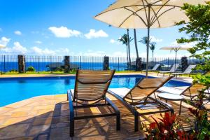 KBM Resorts FREE CAR Kapalua Bay Villa Oceanfront 1-Bedroom Condo with Amazing views KBV-30G2内部或周边的泳池