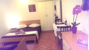 Postel nebo postele na pokoji v ubytování Apartments Mira