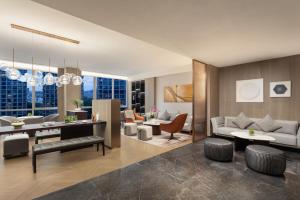 Ruang duduk di Somerset QPlex Shenzhen