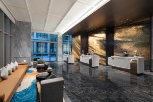 Ruang duduk di Somerset QPlex Shenzhen