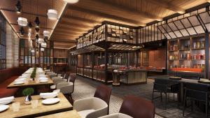 Restoran atau tempat lain untuk makan di Hilton Shanghai Zhangjiang Science City - Shuttle bus to Shanghai Disney Resort and Shanghai New International Expo Centre during exhibition period and 30 minutes drive to PVG